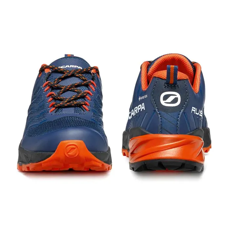 Scarpa Rush Kids GTX Shoes - Blue-Fiesta-1